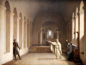 Jacques de Molay, velmistr templářů od François Fleury Richard